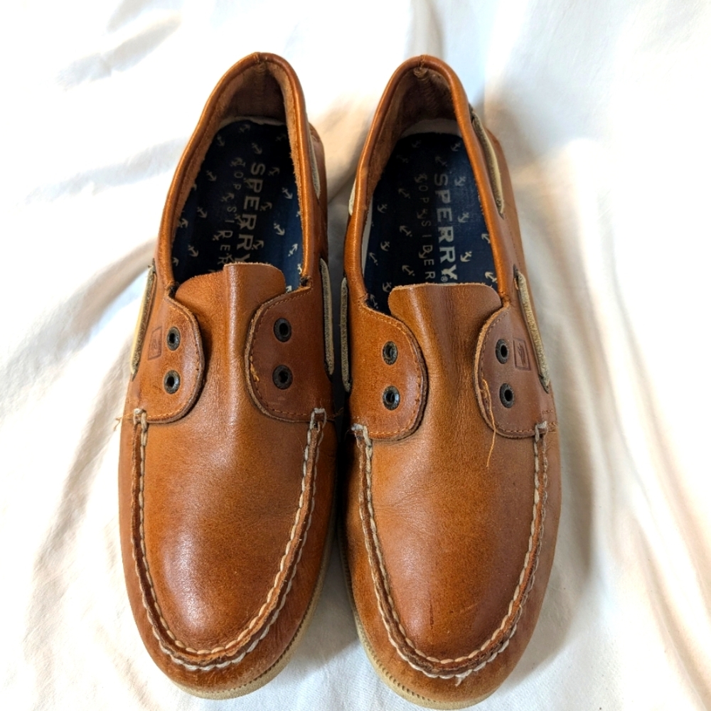 Sperry Men's Authentic Top Sider w/ 2-Eye Seasonal Boat Shoe Sz 12